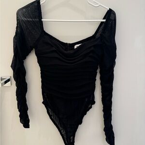 Princesspolly mesh rushed body suit